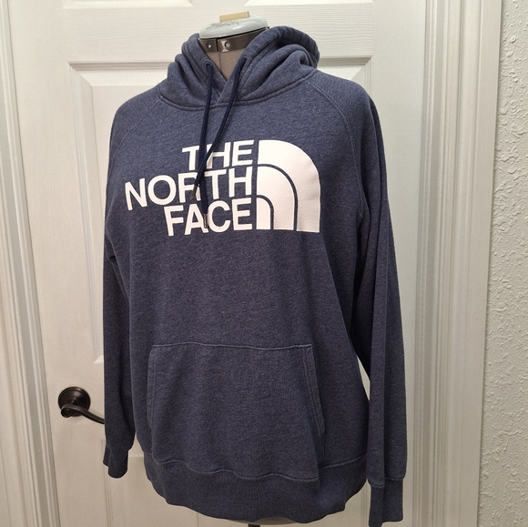 The North Face Womens Blue Hoodie Sweater - Picture 1 of 10